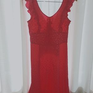 Betsey Johnson 1996 pink silk dress